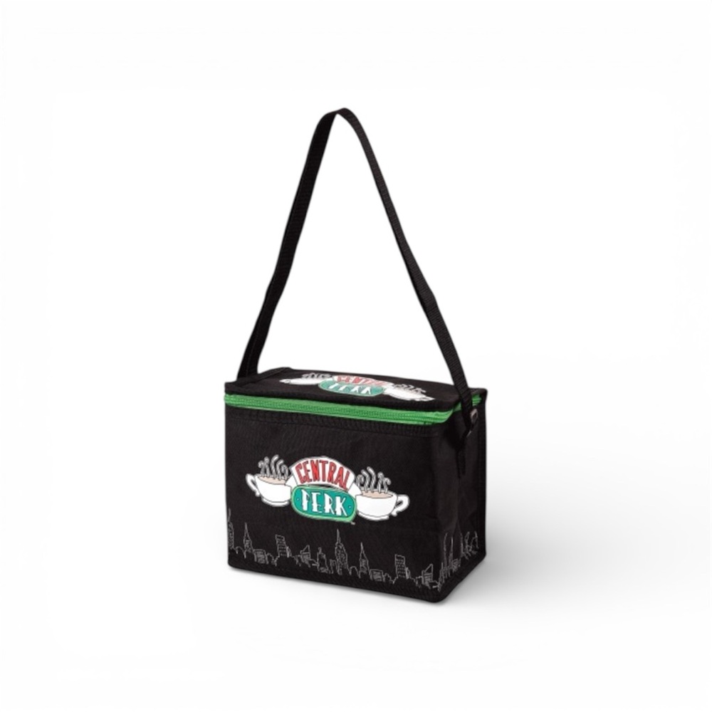 Friends Central Perk Insulated Lunch Bag Black Official TV Show Merch Lunch Box